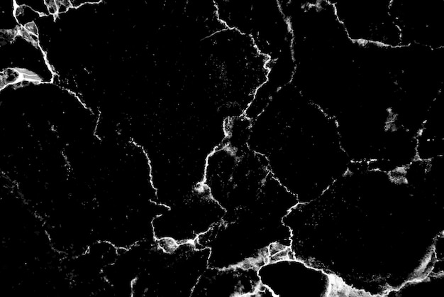 Abstract black and white marble textured background