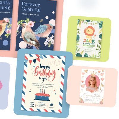 All kinds of greeting cards for all kinds of celebrations